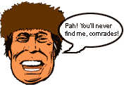 The Cossack laughs at your uselessness!